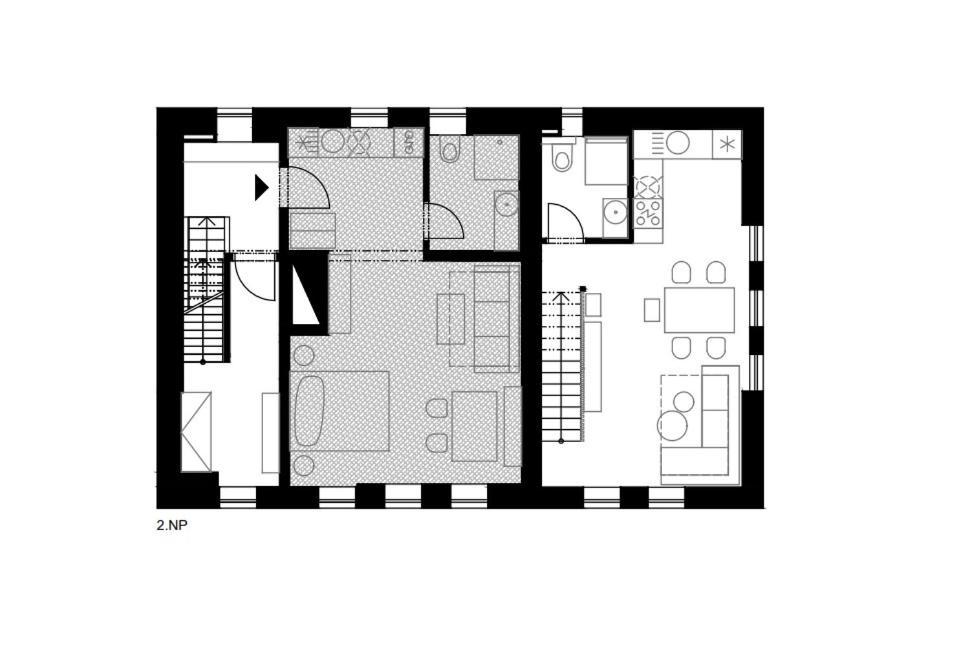 Apartmany Volf - Bozi Dar Exterior photo