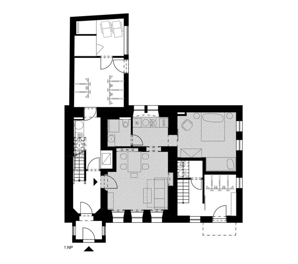 Apartmany Volf - Bozi Dar Exterior photo